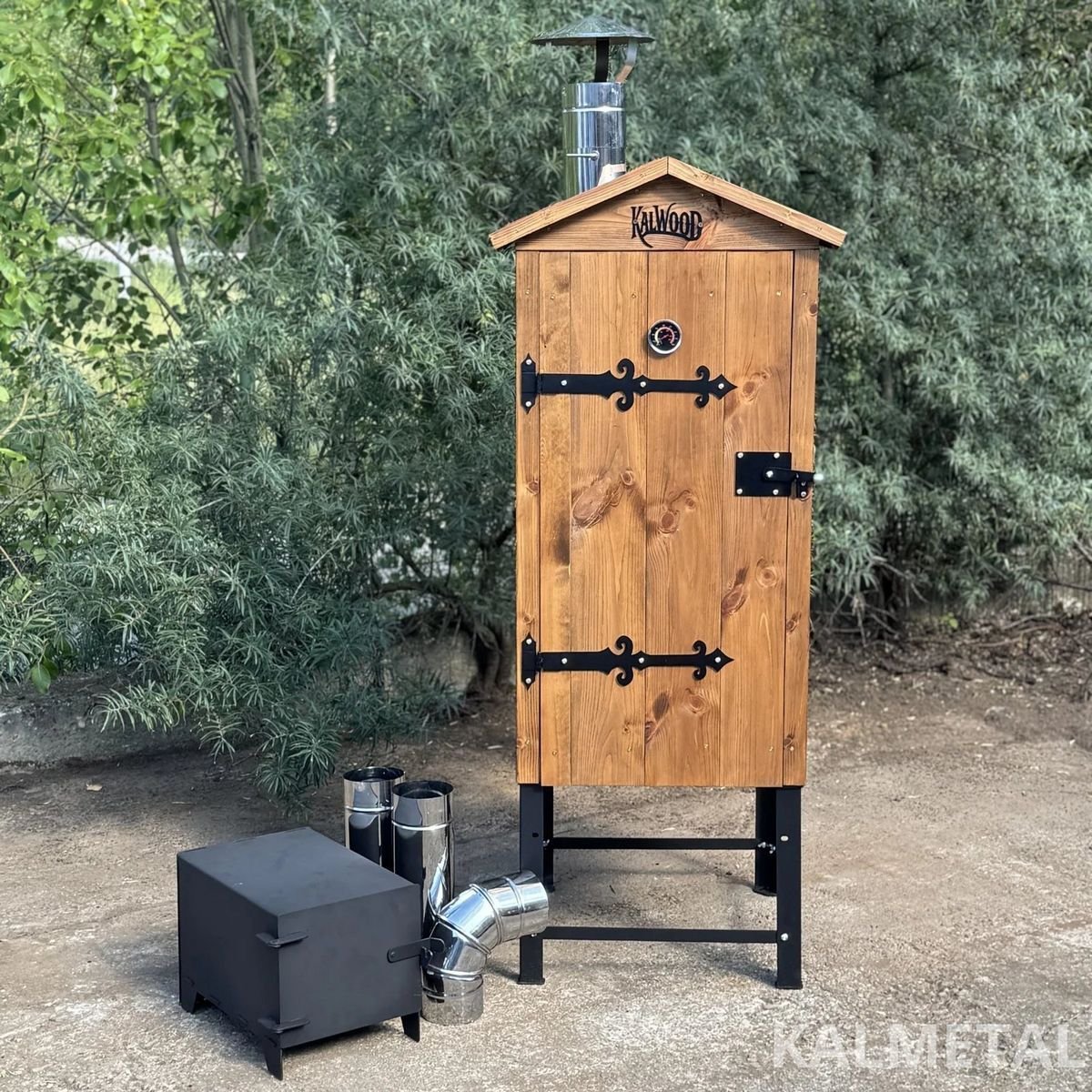 KALWOOD CLASSIC 225L Wooden Smoker - Image 7