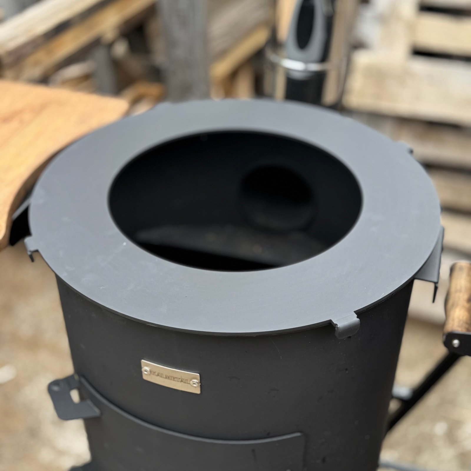 Cooking rings holder for Kazan stove - Image 3