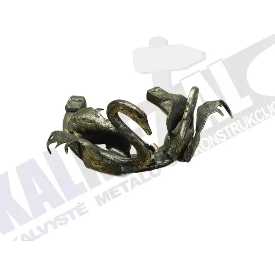 Blacksmith's horseshoe "Two swans"