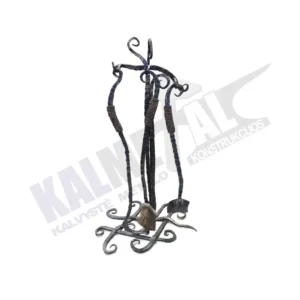 Fireplace tool set