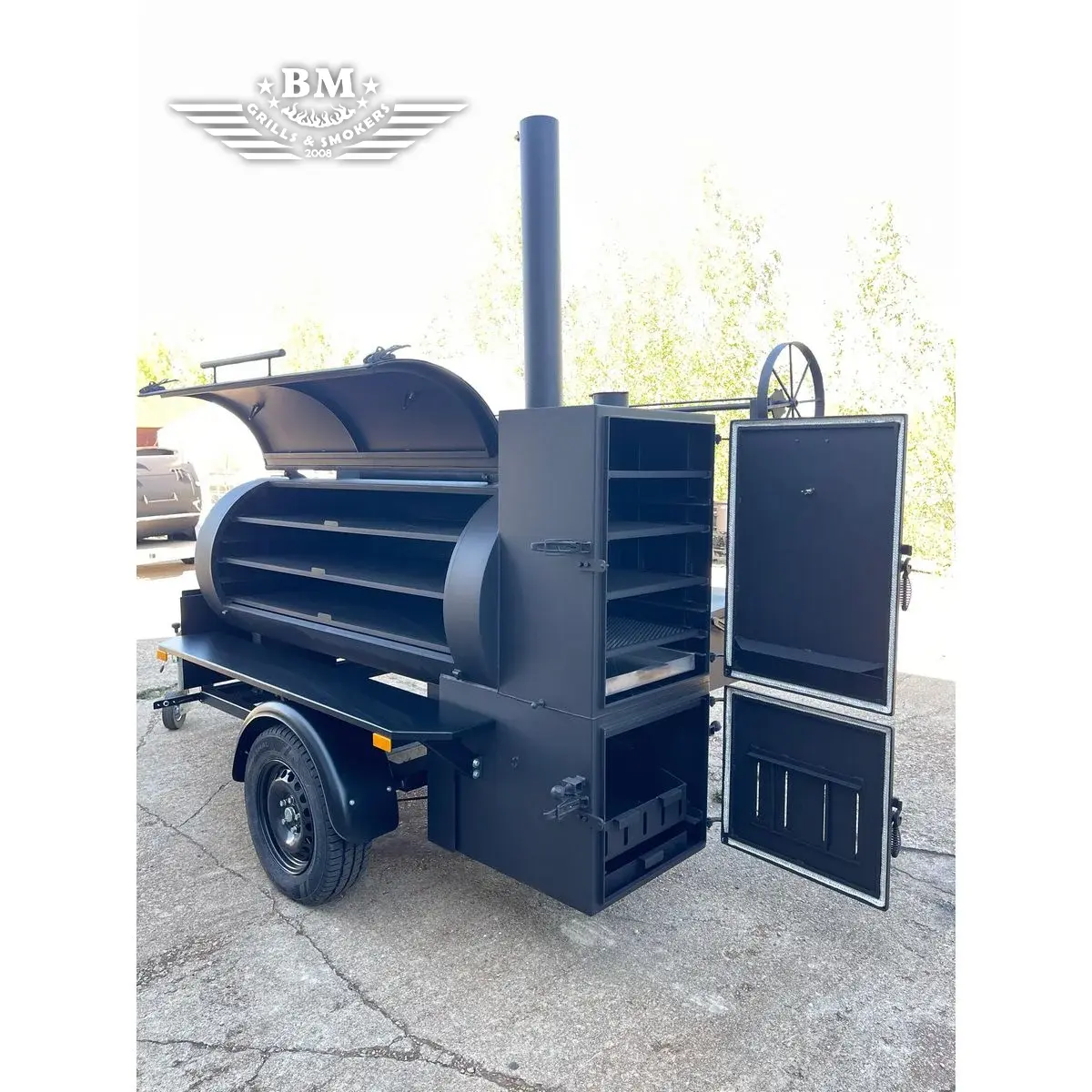 BM-5 Multifunctional BBQ trailer XXL - Image 10