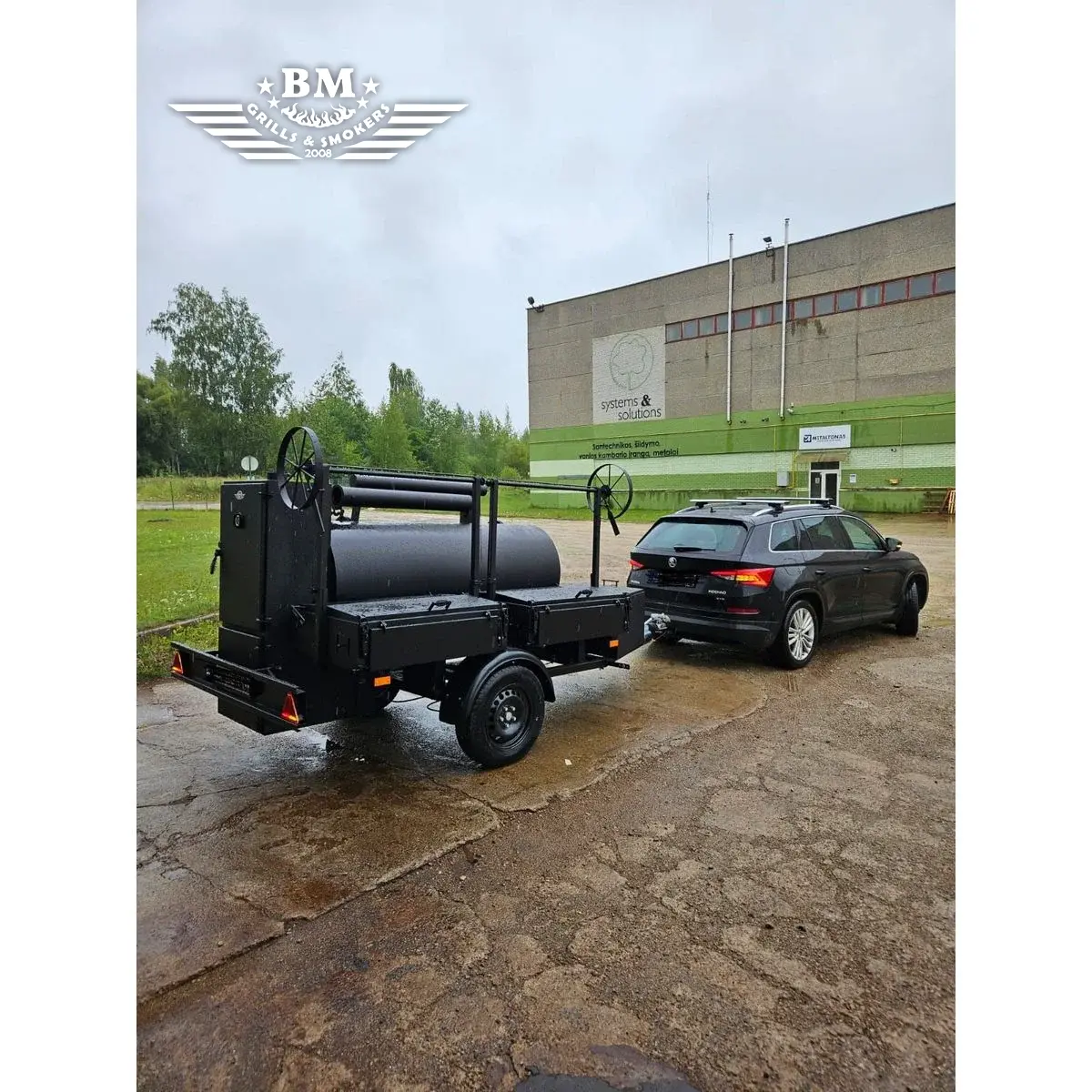 BM-5 Multifunctional BBQ trailer XXL - Image 21