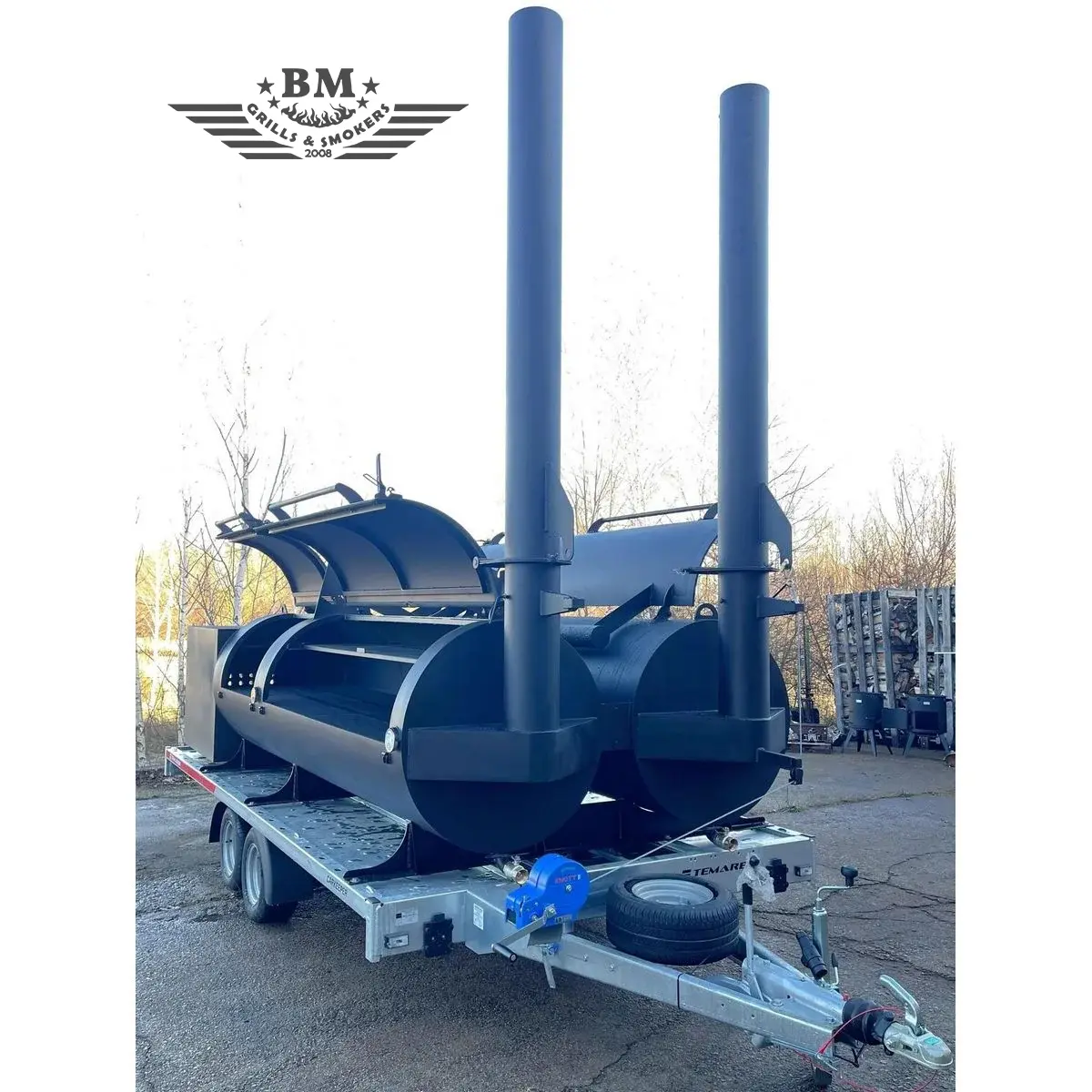 BM-6 Two Texans BBQ trailer 2x XXXL - Image 2