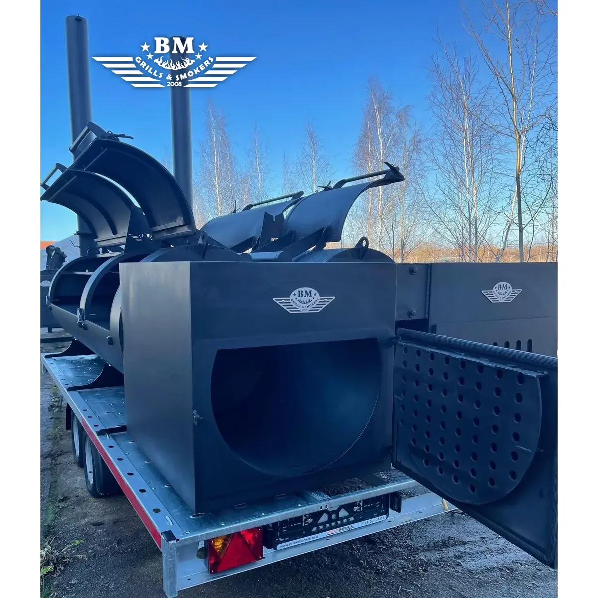 BM-6 Two Texans BBQ trailer 2x XXXL - Image 6