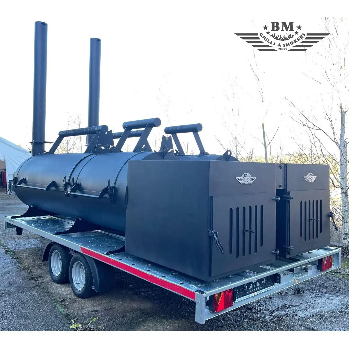 BM-6 Two Texans BBQ trailer 2x XXXL - Image 7