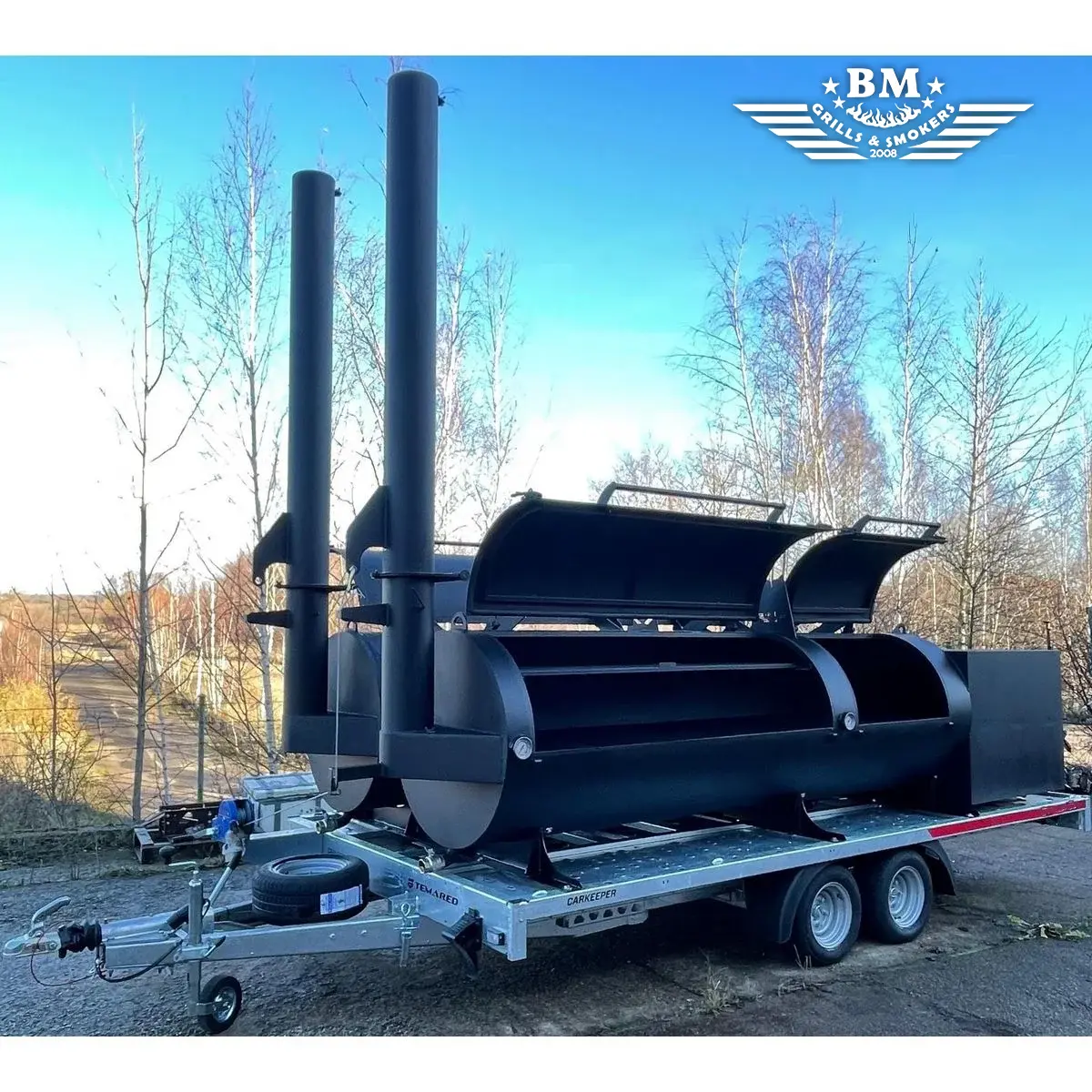 BM-6 Two Texans BBQ trailer 2x XXXL - Image 8