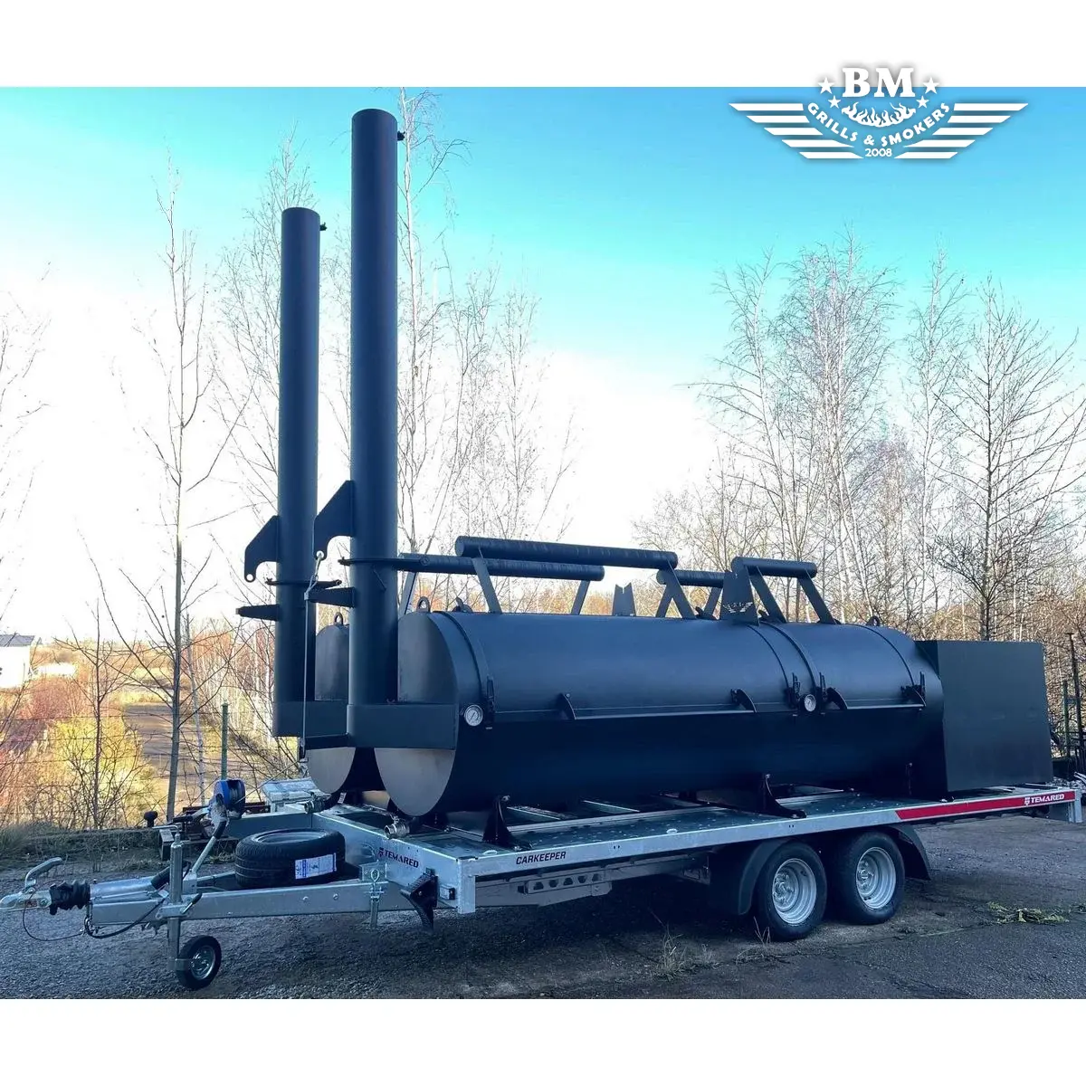 BM-6 Two Texans BBQ trailer 2x XXXL - Image 13