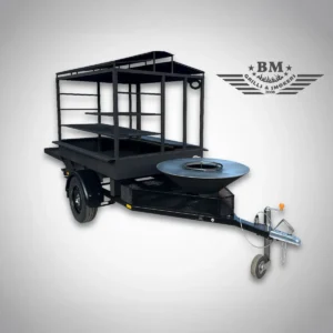BM-9 LFK Life Fire Kitchen on the wheels (Asado/ Santa Maria style)