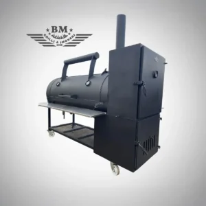 BMS-PRO Dual chamber offset smoker XL