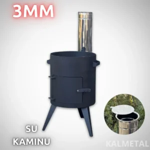 ECO 3MM Stove with Chimney, from 8L to 22L