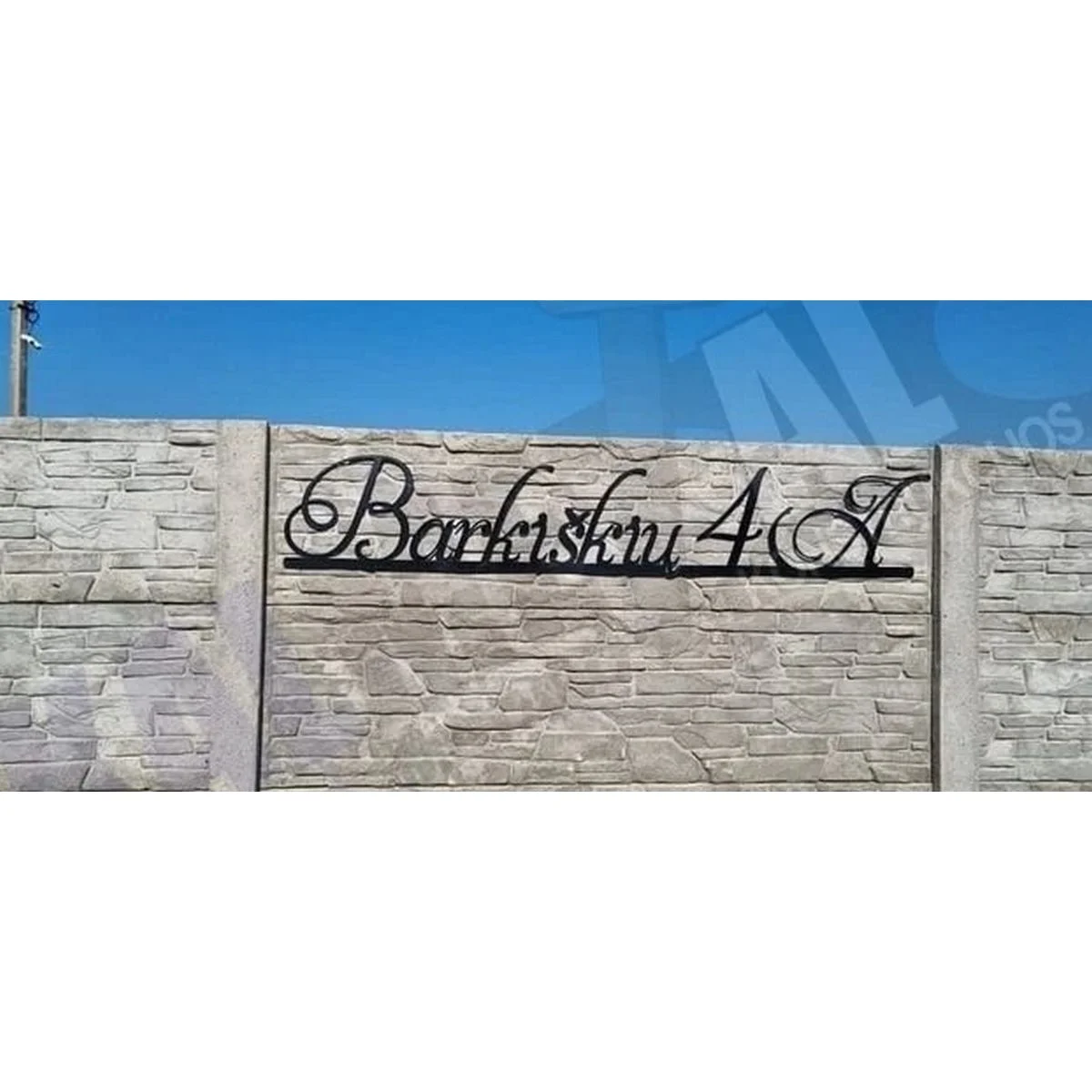 Street name with strip - Image 3