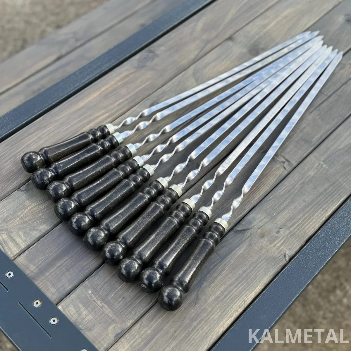 Skewers with wooden lacquered handle - Image 4