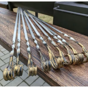 Blacksmith-style skewers