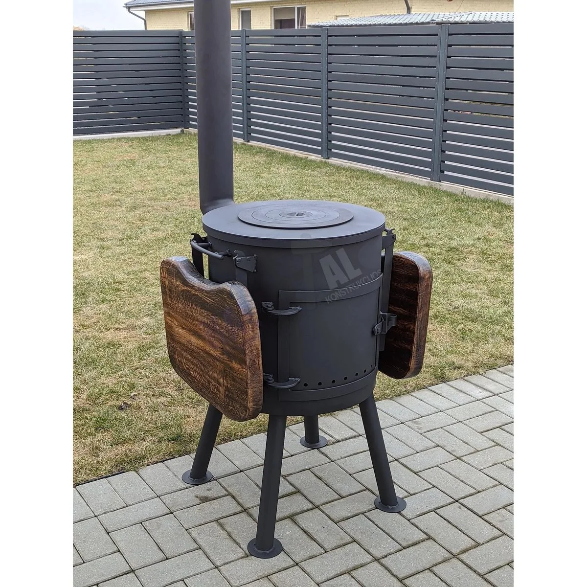 Cauldron stove for a 22L pot – 6.3mm thick - Image 2
