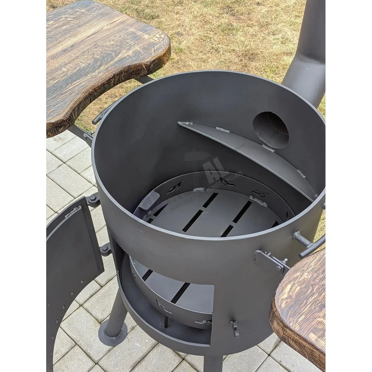 Cauldron stove for a 22L pot – 6.3mm thick - Image 3