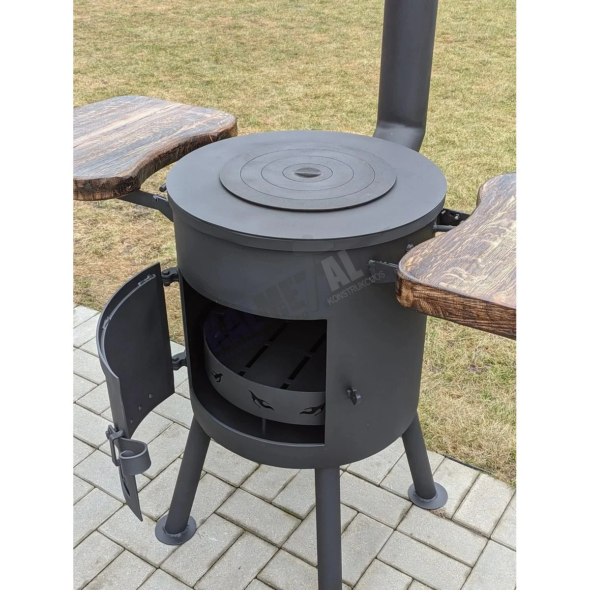 Cauldron stove for a 22L pot – 6.3mm thick - Image 7