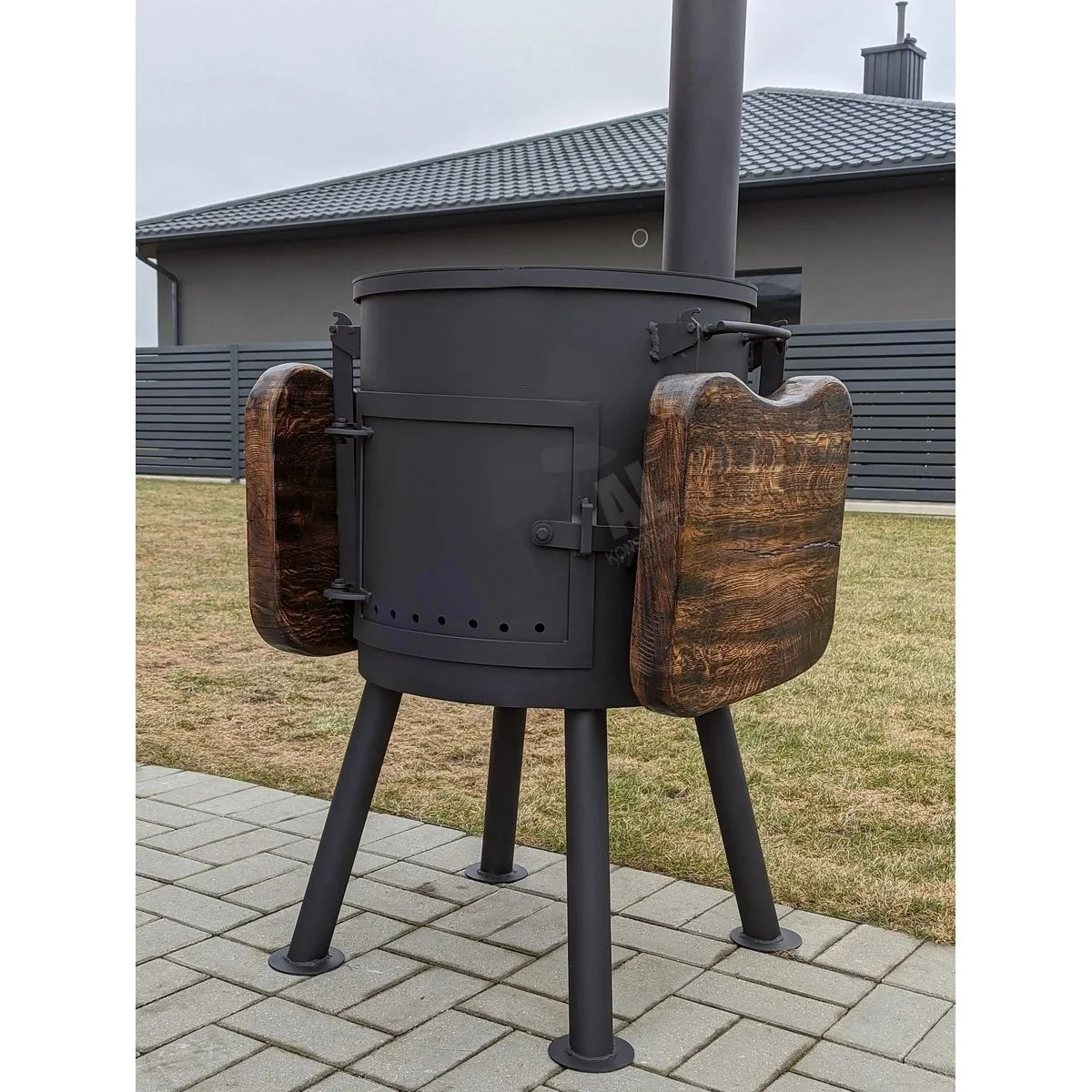 Cauldron stove for a 22L pot – 6.3mm thick - Image 9