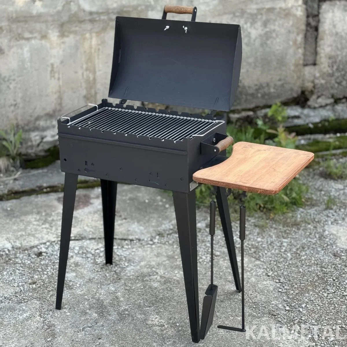 Compact Skewer Grill Set with Cooking Grate - Image 10