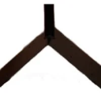For a ridge roof