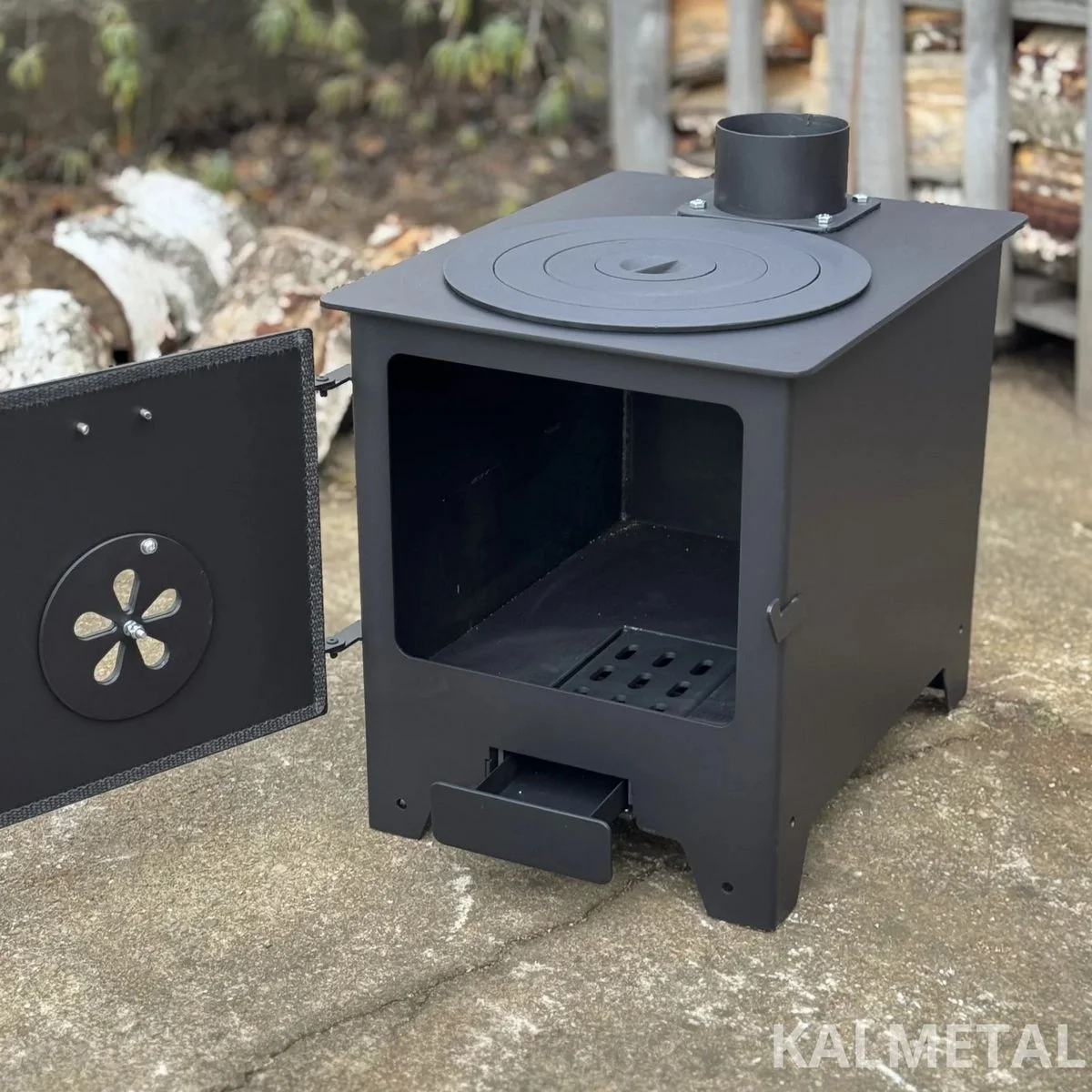 Stove 6 kW with cast-iron rings - Image 4