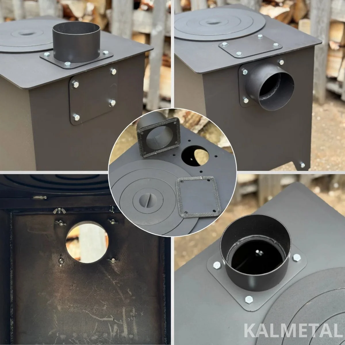 Stove 6 kW with cast-iron rings - Image 14