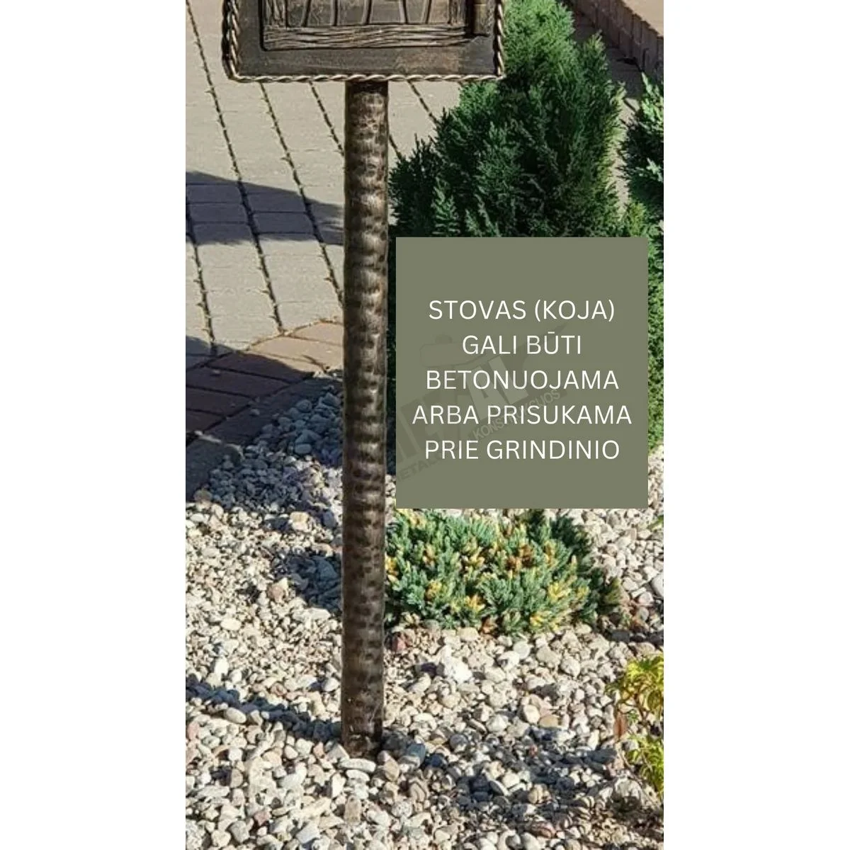 Mailbox with Greek Motifs - Image 3