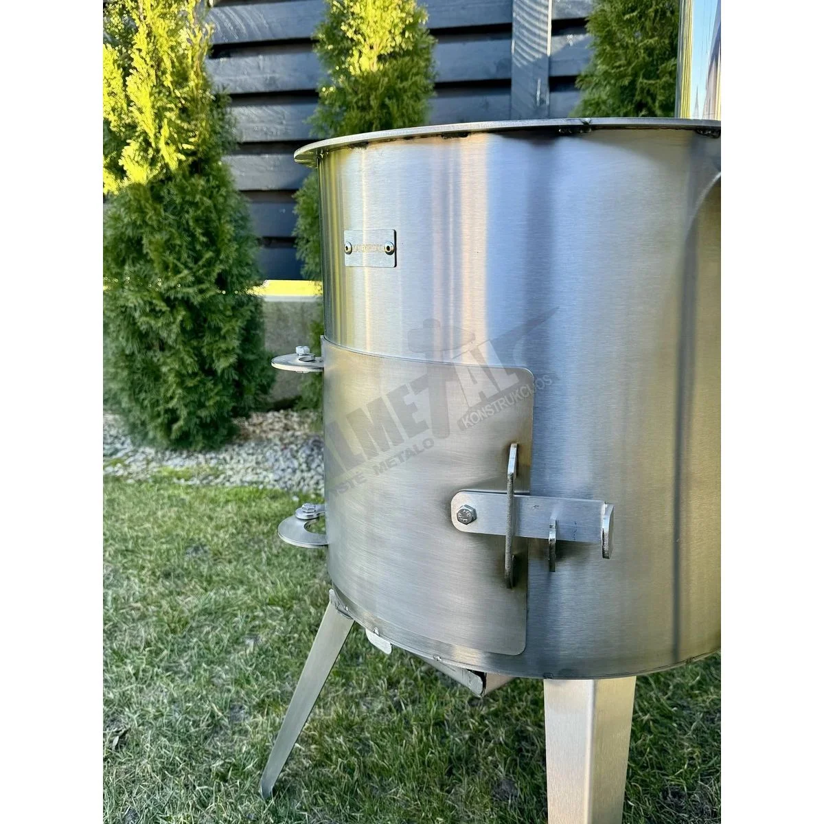 Stainless Steel PREMIUM 12L Cauldron Stove with Chimney - Image 13