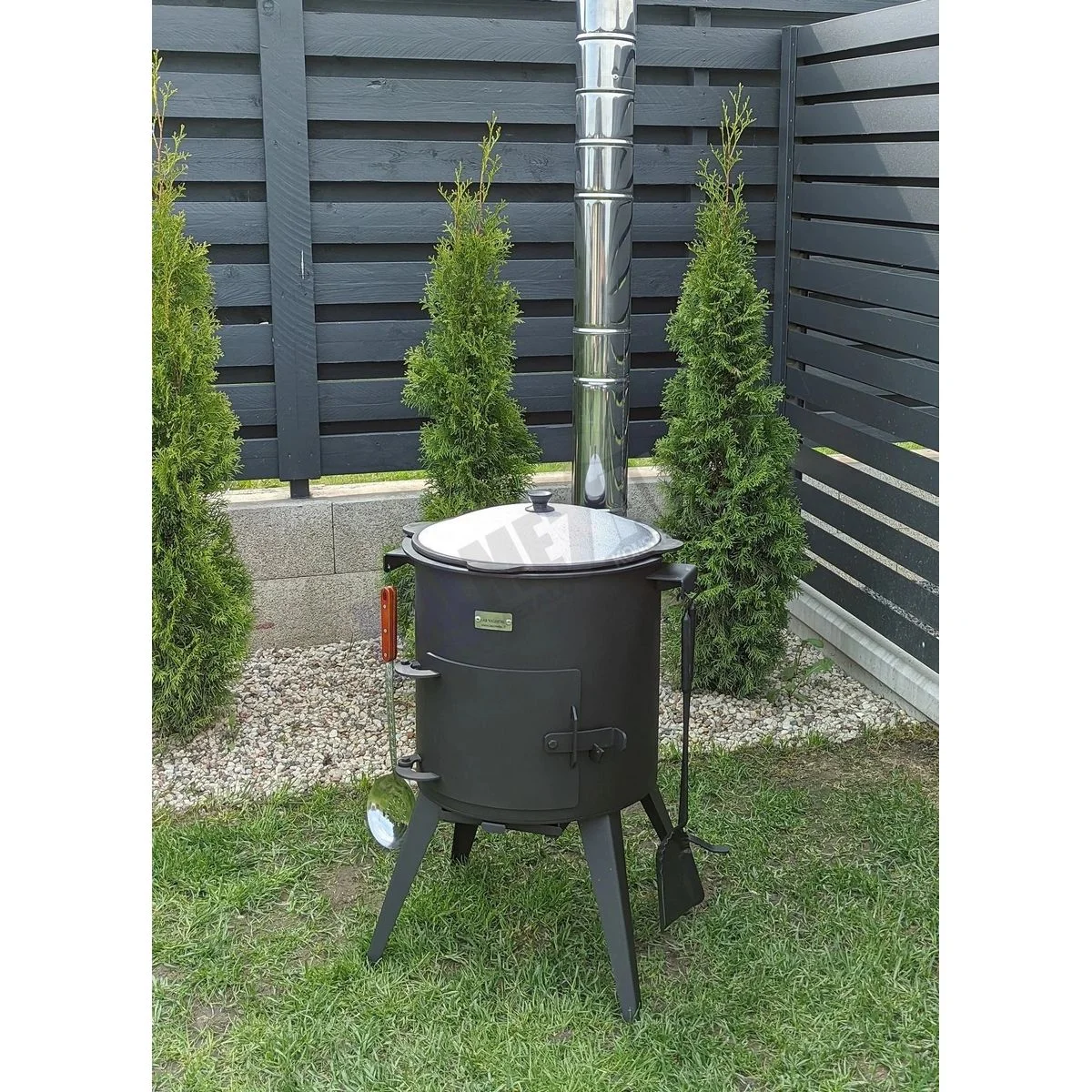 PREMIUM 3MM Kazan stove with chimney, from 8L to 22L - Image 3