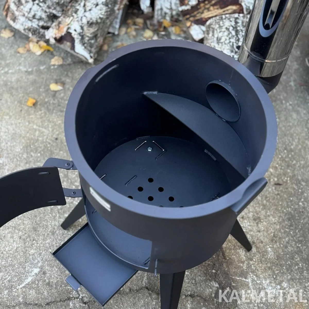 PREMIUM 3MM Kazan stove with chimney, from 8L to 22L - Image 5