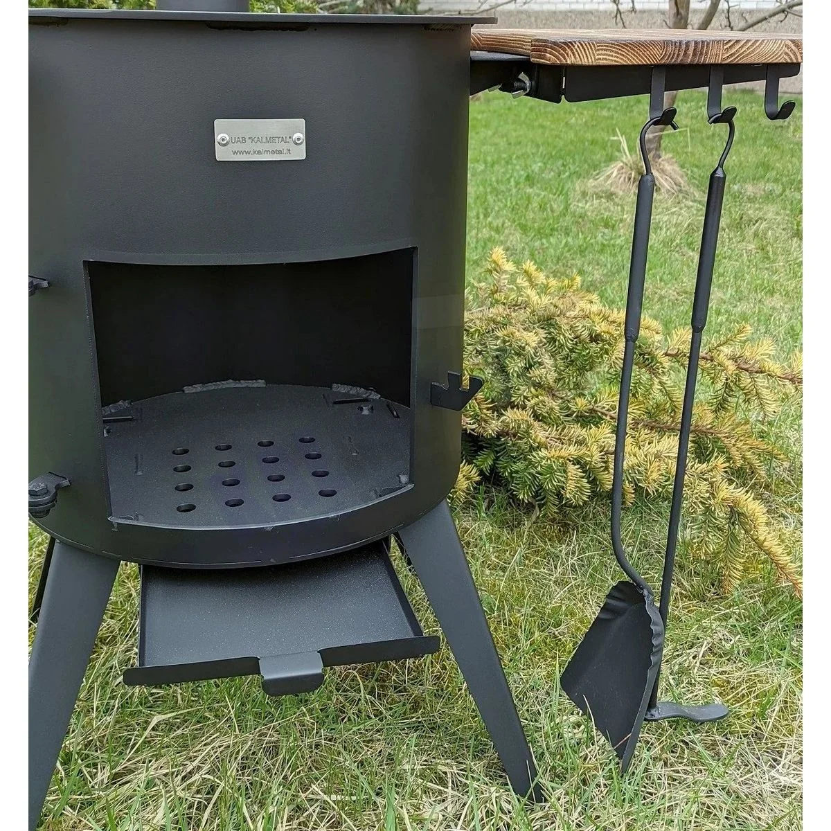PREMIUM 3MM stove from 8L to 22L with chimney, shelves - Image 8