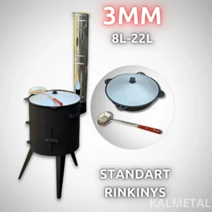 STANDARD 3MM Set for 8–22L Cauldron