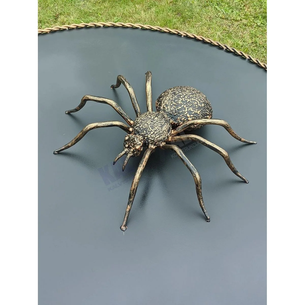 Well cover with a spider - Image 4
