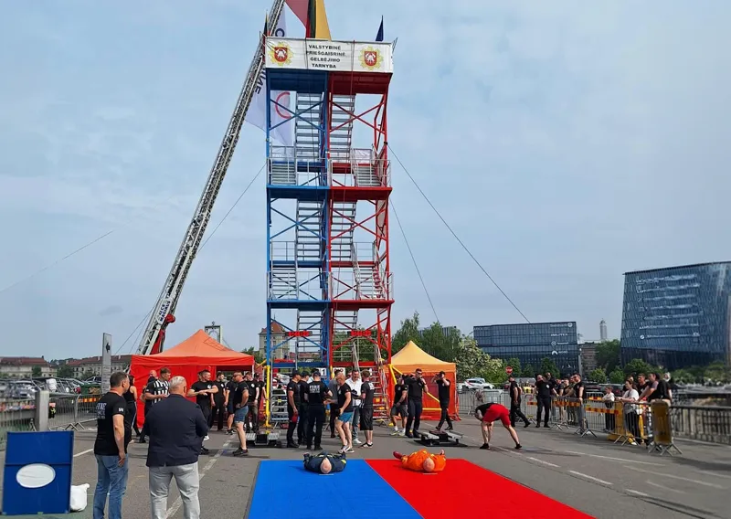 KALMETAL firefighter training tower for professional training
